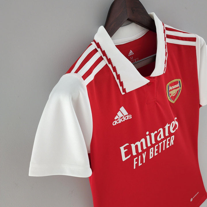 Camisa Feminina Arsenal 2022/23 Home - ResPeita Sports 