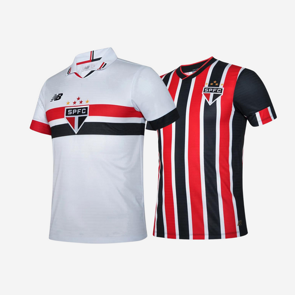 Kit 2 Novas Camisas Femininas 2024/25 I e II NB